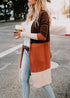 Boho 3-Color Striped Long Cardigan